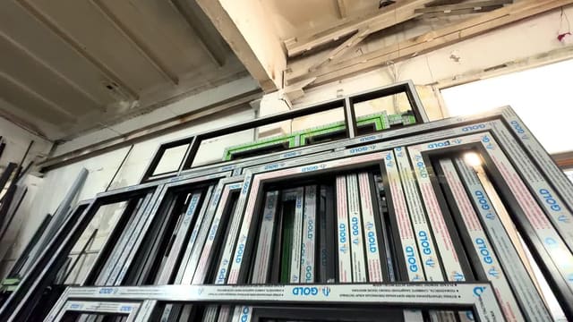 Готовые оконные конструкции на складе ArJan